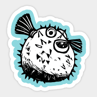 Blowfish Sticker